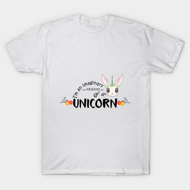 Unicorn's imaginary friend T-Shirt by hedehede